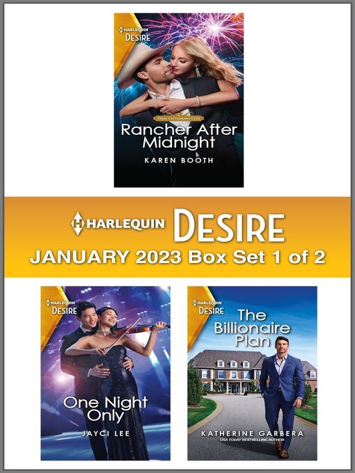 Title details for Harlequin Desire: January 2023 Box Set 1 of 2 by Karen Booth - Available